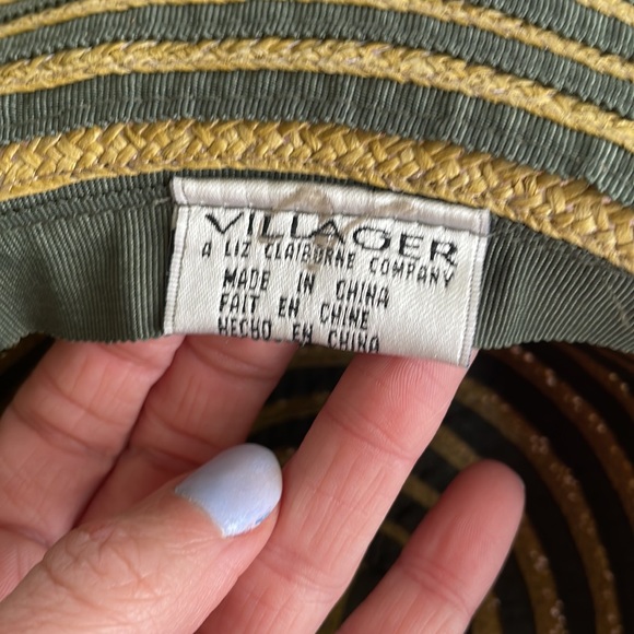 Vintage Striped Sun Hat - Picture 4 of 5